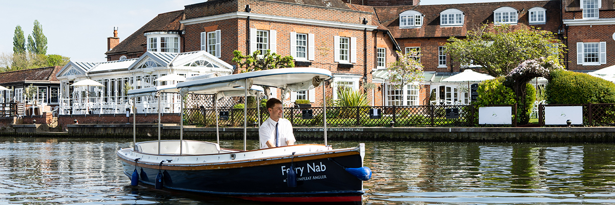 Luxury hire boats at The Compleat Angler Hotel